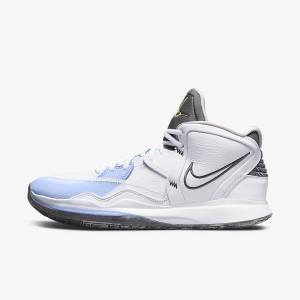 Zapatillas Baloncesto Nike Kyrie Infinity Hombre Blancas Azules Claro Gris | NK524CTD